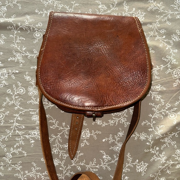 Satchel leather  purse - Picture 5 of 5